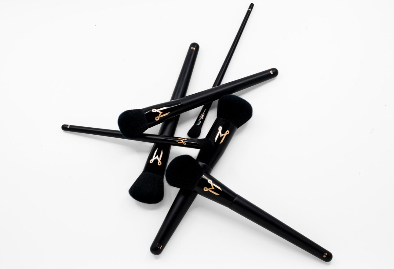 M1-M6 Liquid Face Brushes Brush Set