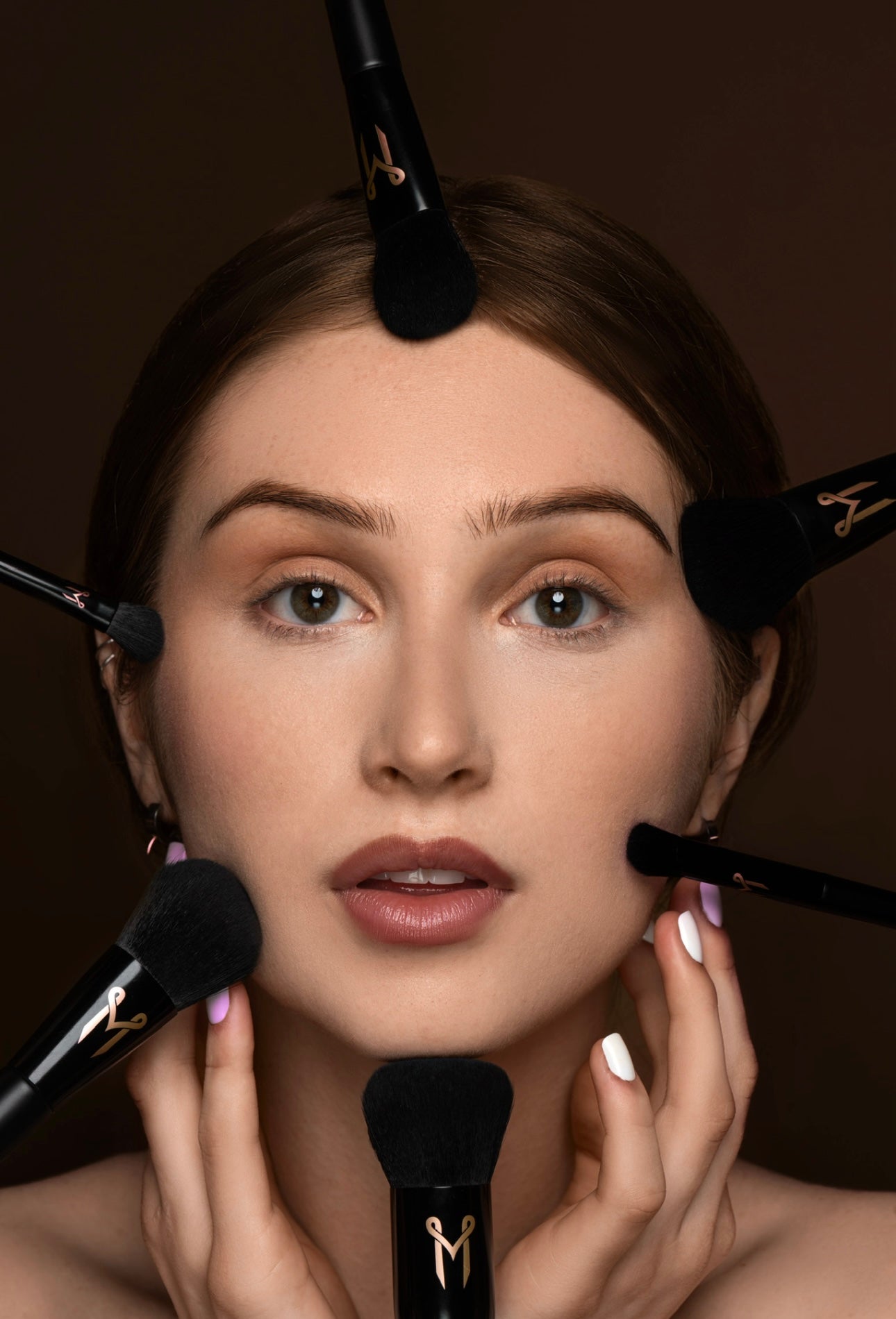 M1-M6 Liquid Face Brushes Brush Set